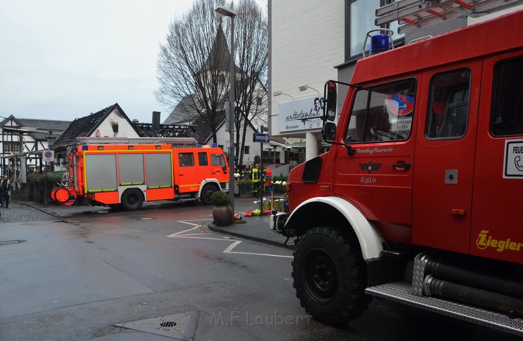 Feuer 3 Zum Treppchen Koeln Rodenkirchen Kirchstr Steinstr P256.JPG - Miklos Laubert